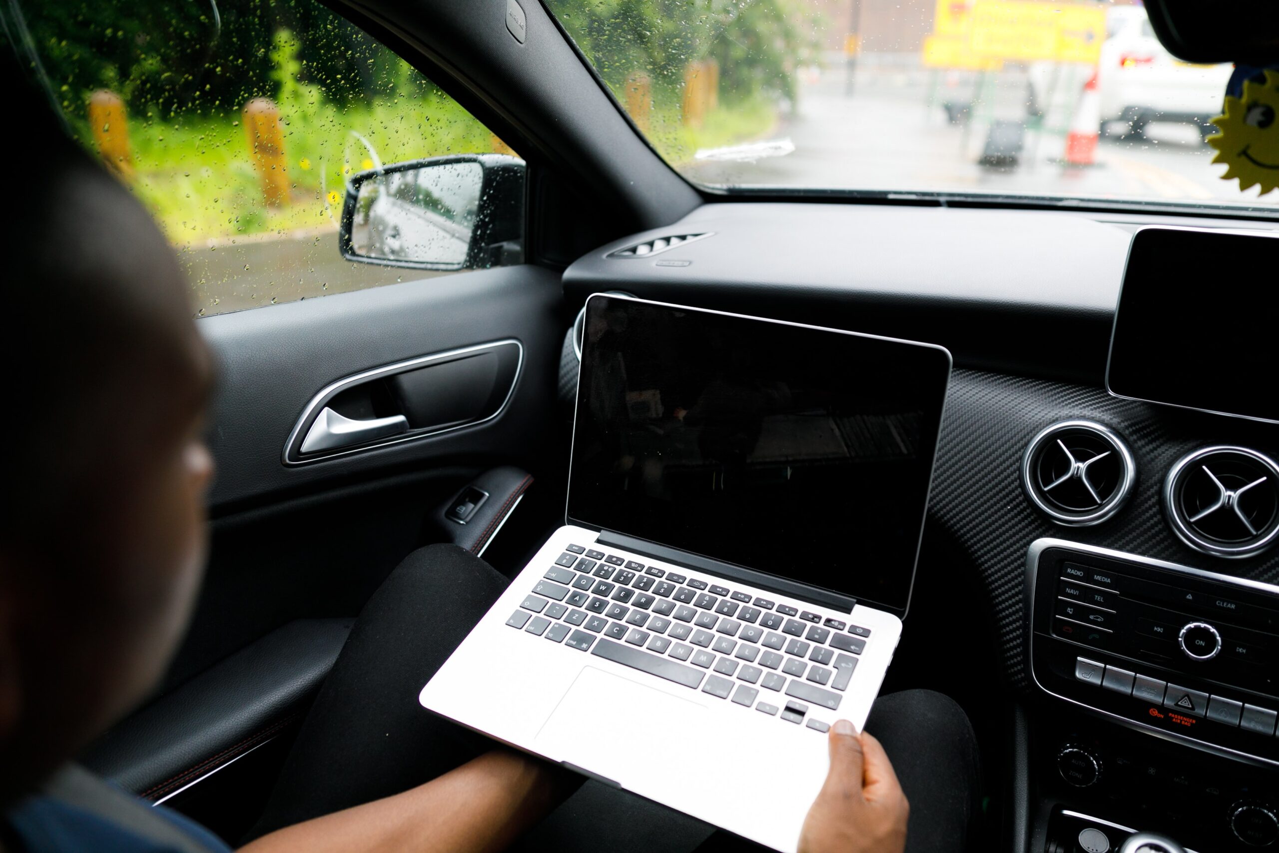 working from your car
