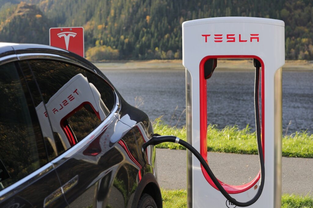 Tesla Electric Charging Station