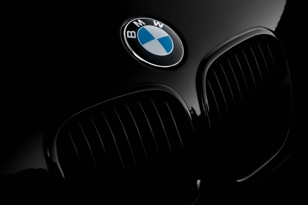 black BMW emblem